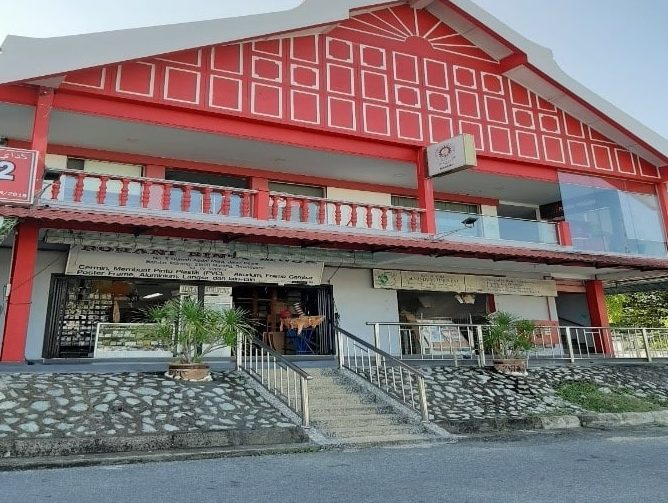Bangunan Arked MARA Kudat 1 bangunan arked mara kudat