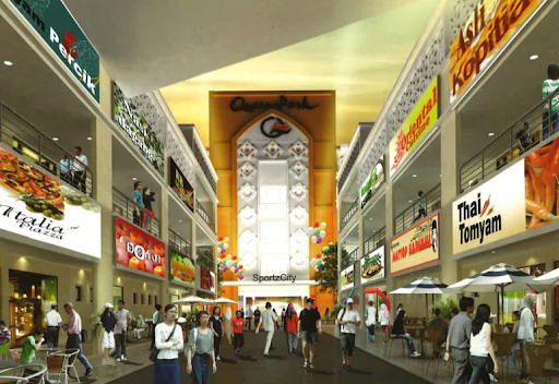 Queens Park Sportz City & Boulevard