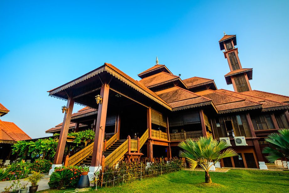 masjid ulul albab masjid kayu kg seberang jertih