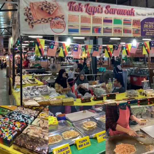 pasar malam saberkas