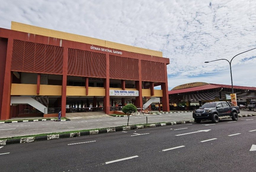 Pasar Tamu Sentral Sarikei, Sarawak. 1 pasar tamu sentral sarikei sarawak